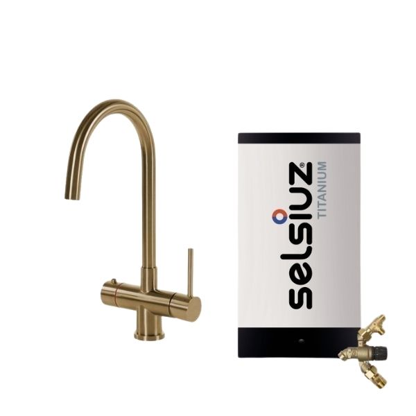 selsiuz-kraan-gold-goud-rond-titanium-combi-extra-boiler