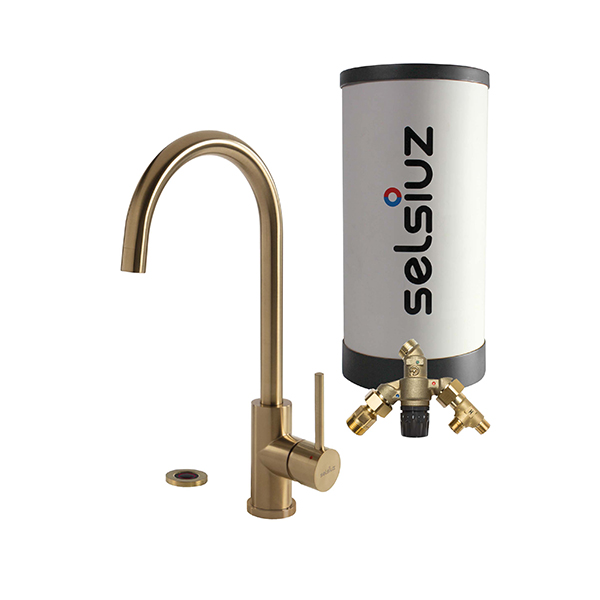 selsiuz-kraan-gold-koper-push-rond-titanium-combi-extra-boiler