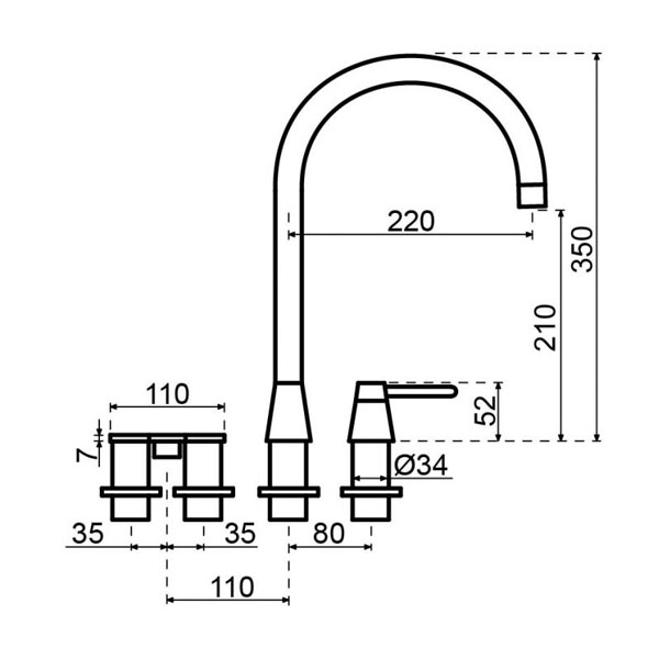 selsiuz-osiris-cone-counter-5-in-1-kraan-rvs-titanium-single-boiler-en-cooler-tekening