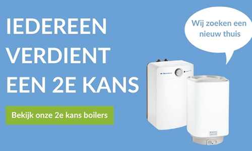Op zoek naar een 2e kans boiler? Je vind het bij Boilergigant