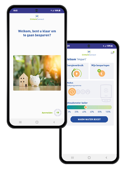 Climate connect-app van Itho Daaldeorp